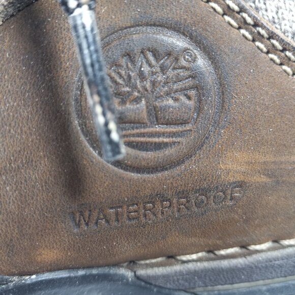 Timberland Hikers Smartwool Mens 8M Nubuck Ankle with Vibram Eco Step Outsole - Picture 3 of 16